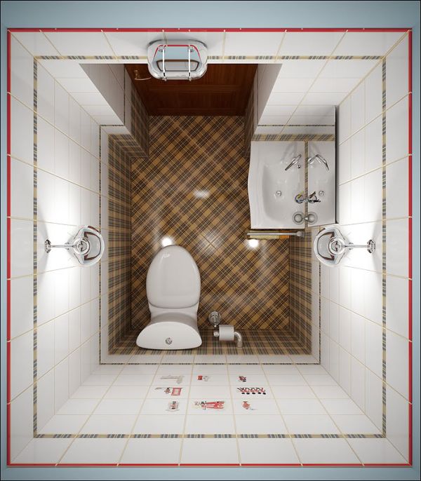 15 małych łazienek, i wspaniałych pomysłów na dekorację