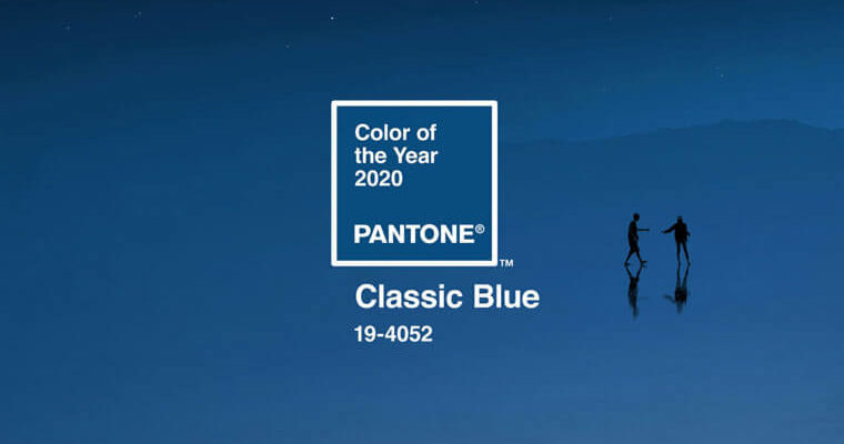 Kolor Roku 2020 Pantone  Classic Blue