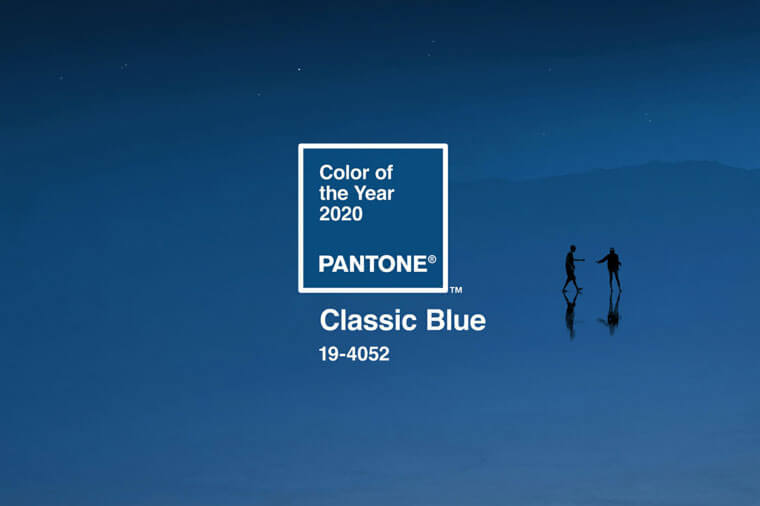 Kolor Roku 2020 Pantone  Classic Blue